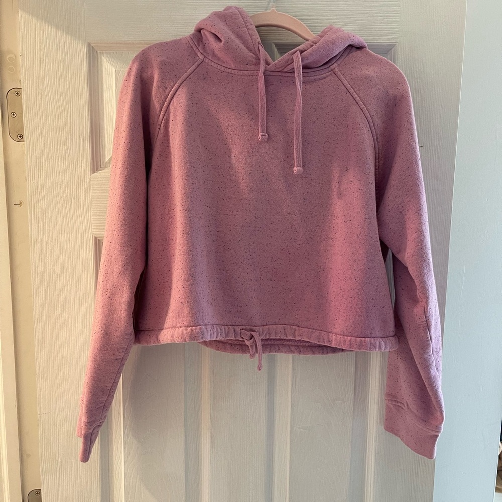 Women's OKAYOK Pink Hoodie Sweater